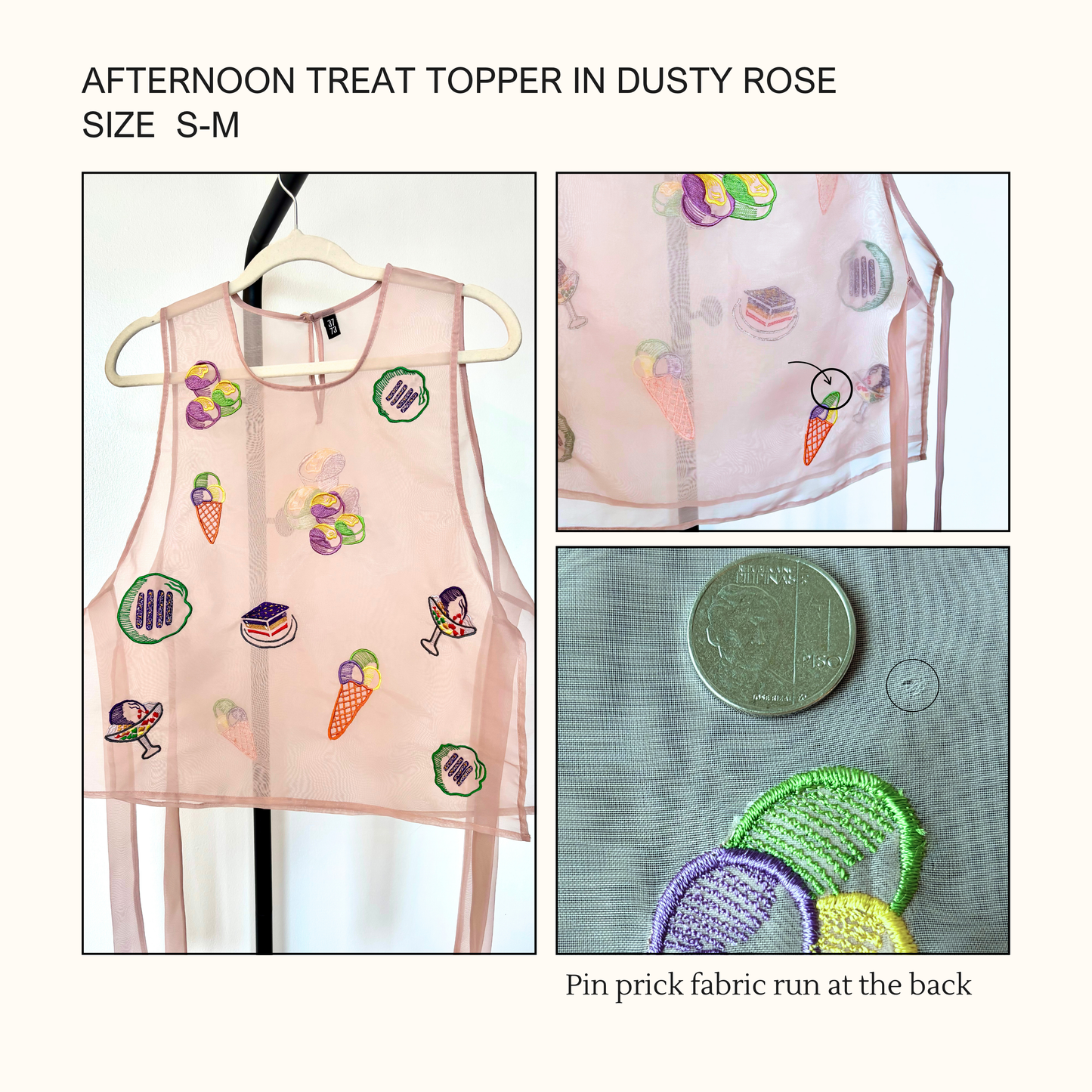 Almost Perfect - Afternoon Treat Topper (S-M)