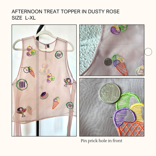 Almost Perfect - Afternoon Treat Topper (L-XL)