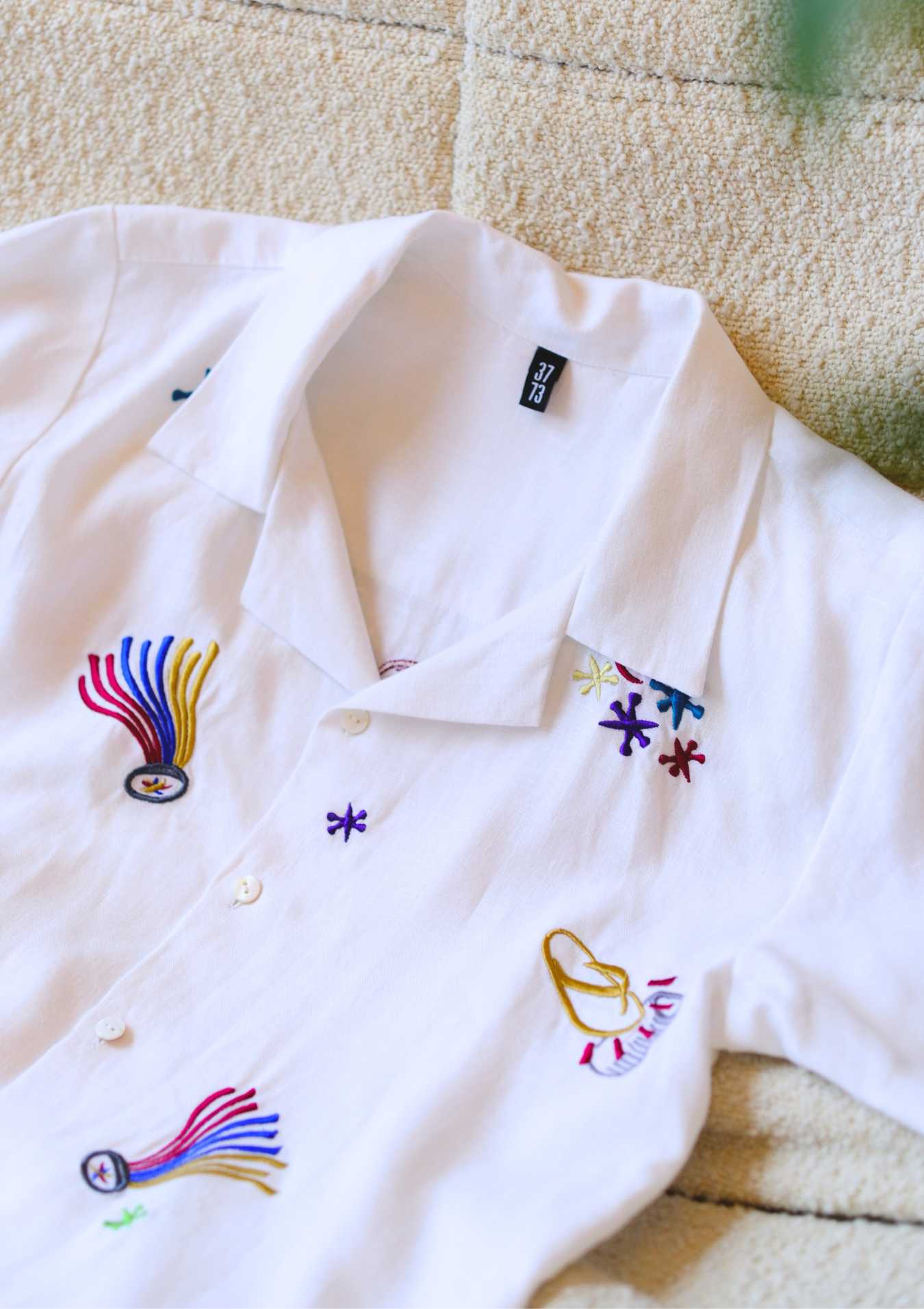 Afternoon Play Polo in off white